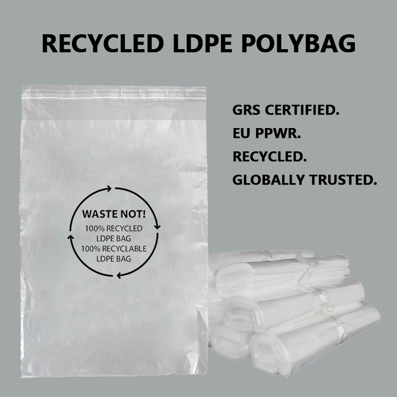 تطلق Zeal X أكياس تغليف LDPE معاد تدويرها ومعتمدة من GRS لتغليف التجزئة والملابس بشكل مستدام